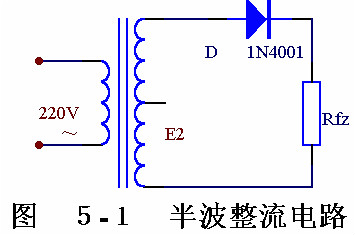 電子電路圖，整流二極管的作用,整流電路