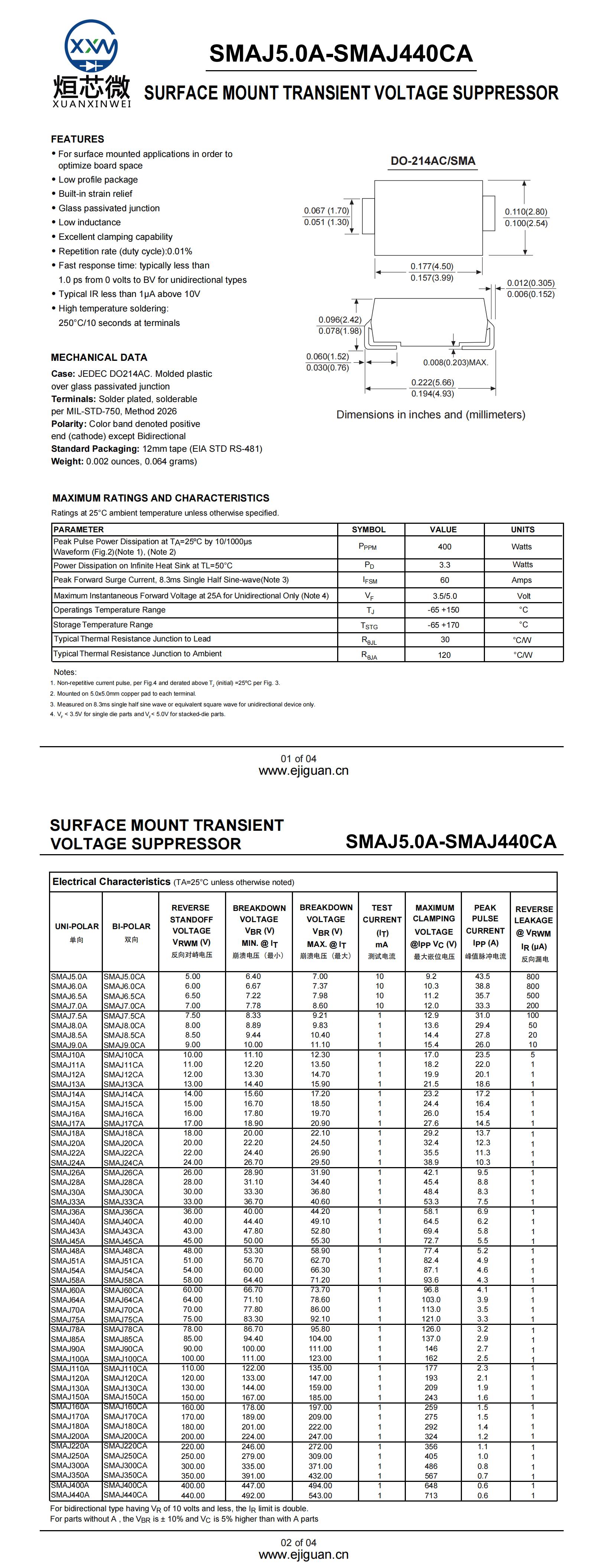 SMAJ30A
